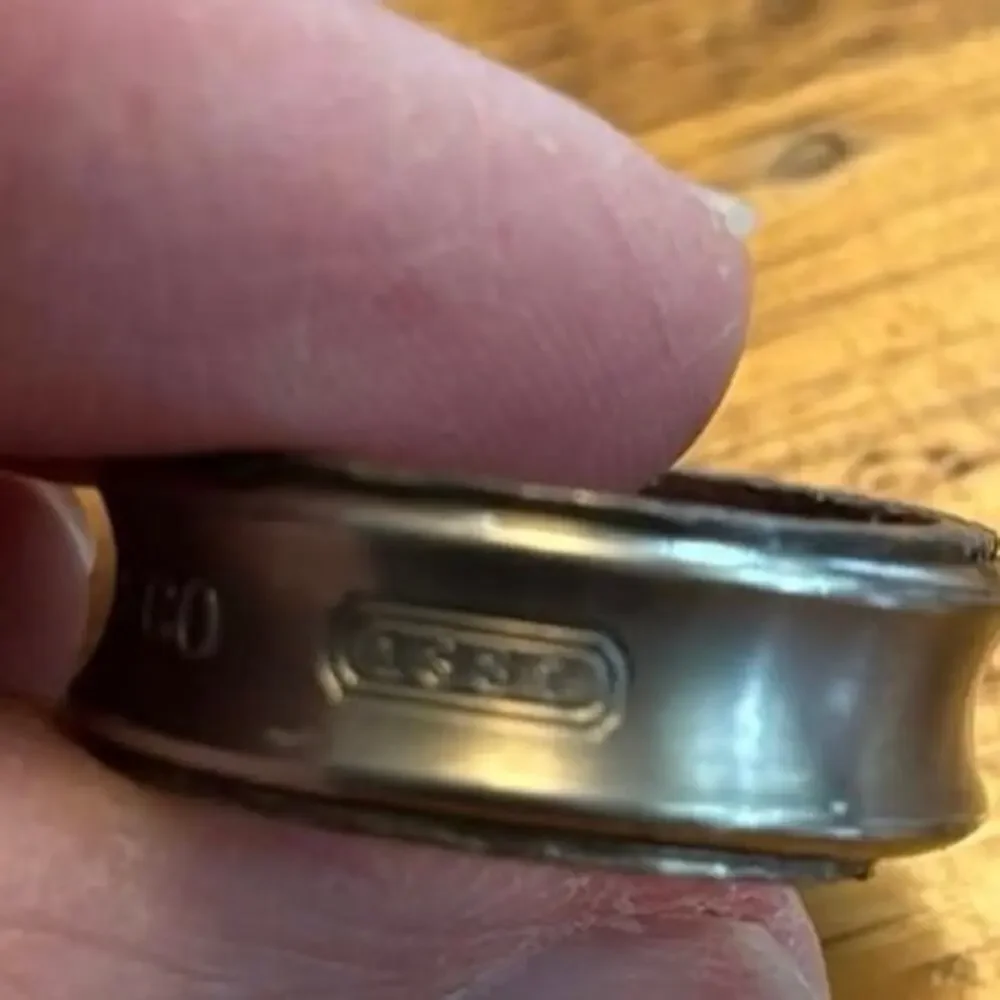 Tiffany & Co T & Co 1837 Band Ring Sterling Silver Vintage DAMAGED PLEASE READ
